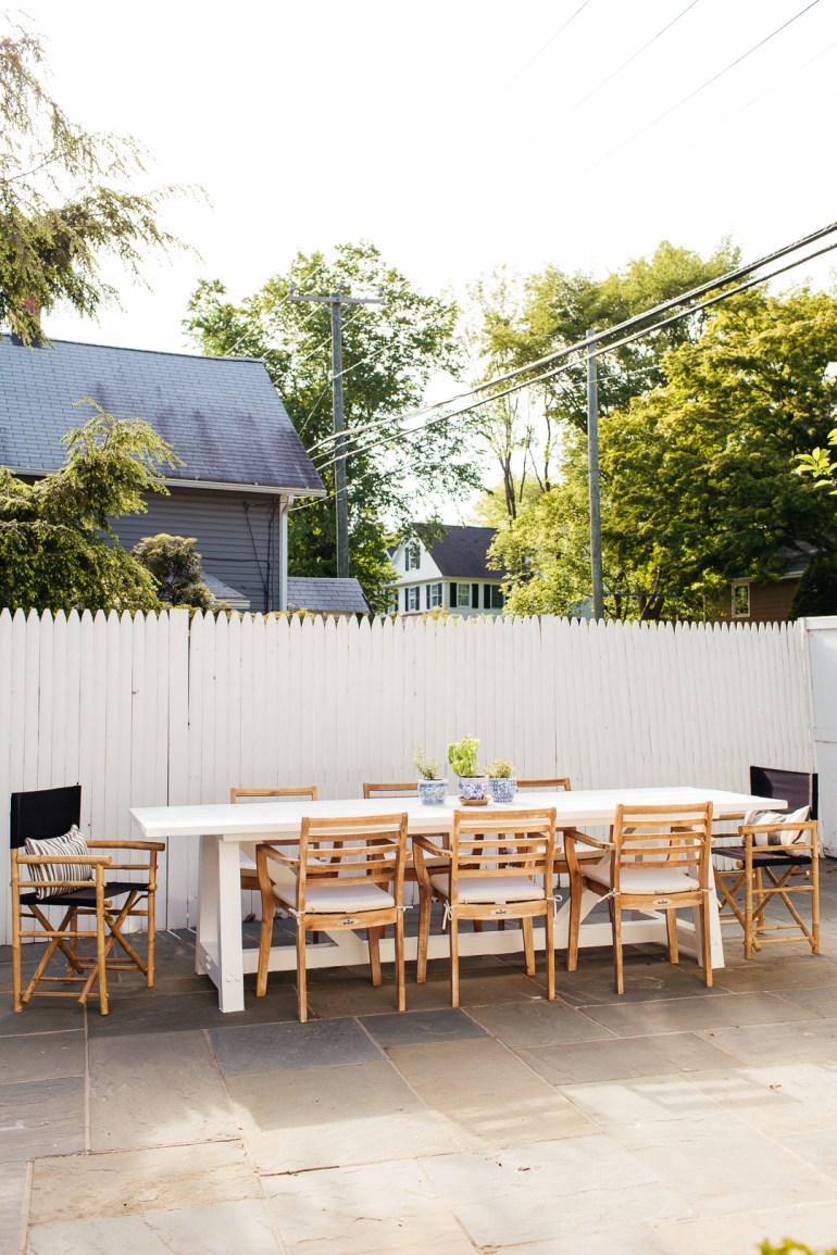 patio end tables big lots clearance on Building An Outdoor Dining Table Erin Kestenbaum